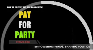 Sharing the Celebration: How to Kindly Ask Siblings to Contribute to the Party