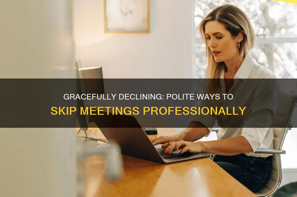 how to politely say you can