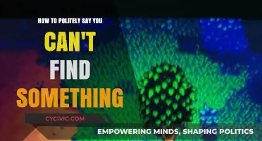 Tactful Responses: How to Politely Say You Can't Find Something