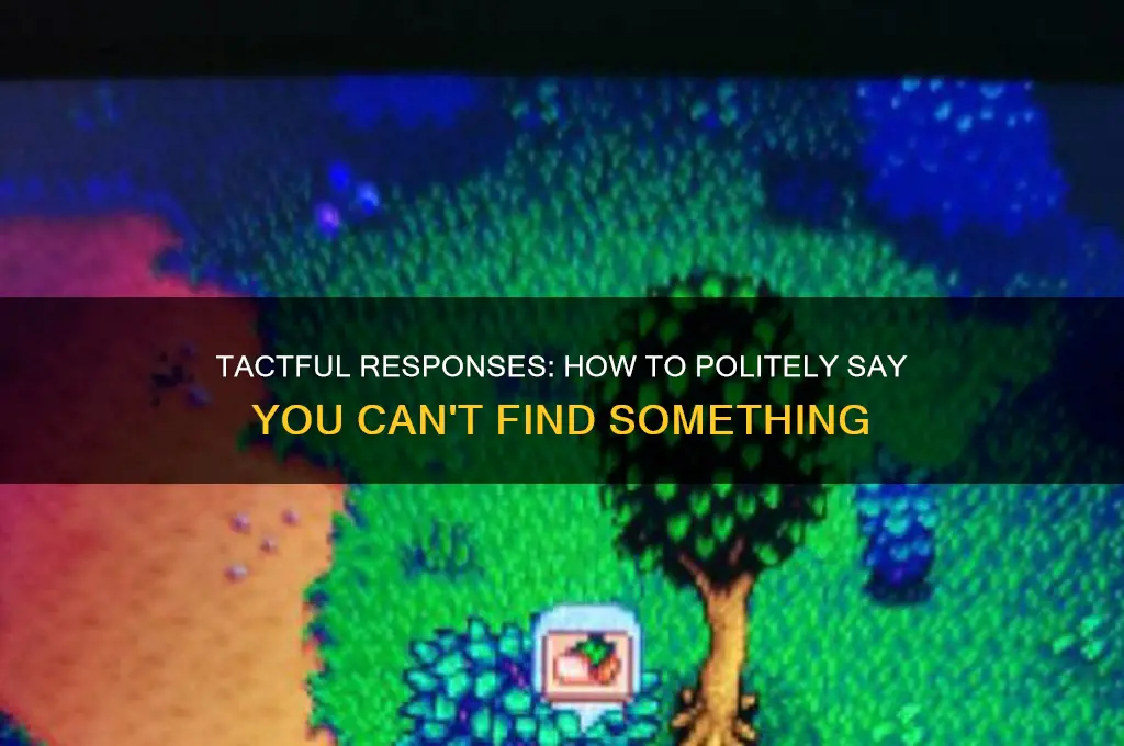 how to politely say you can