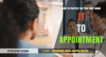 Gracefully Declining: Polite Ways to Cancel Your Appointment