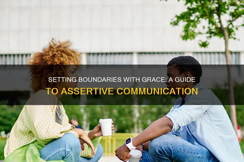 how to politely set limits