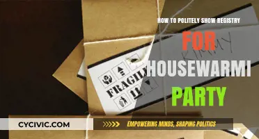 Elegantly Sharing Your Housewarming Registry: A Polite Guide for Guests