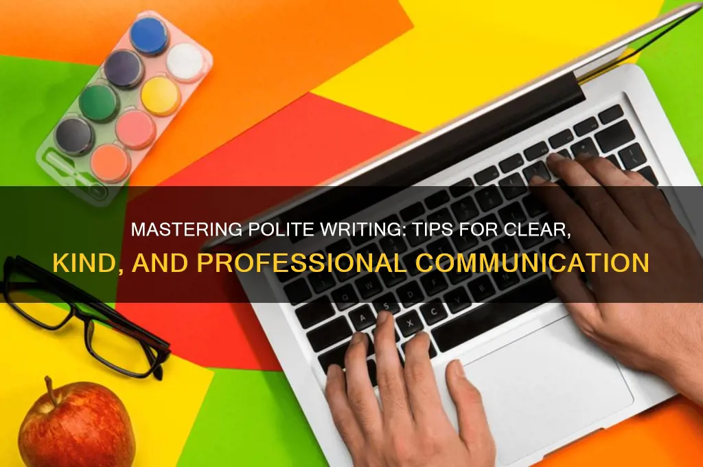 how to politely write