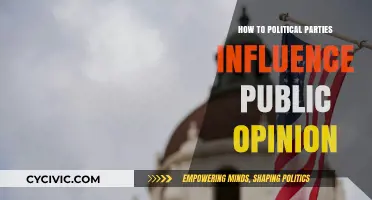 How Political Parties Shape and Influence Public Opinion