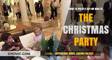 Hosting an Adult-Only Christmas: Kindly Declining Kids at Your Party
