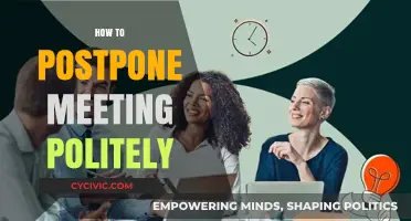 Polite Ways to Postpone Meetings: Professional Tips for Rescheduling