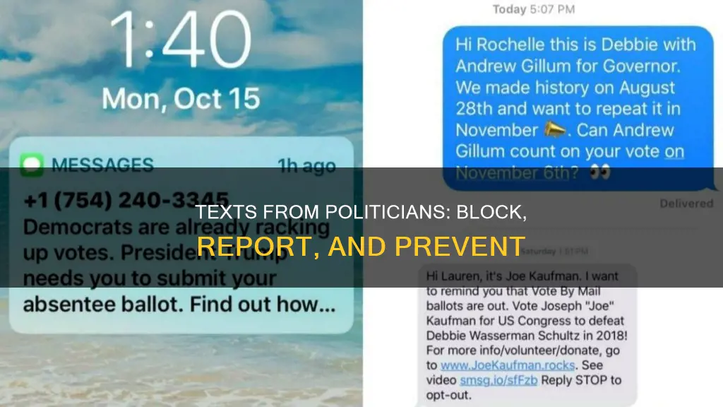 how to prevent political texts