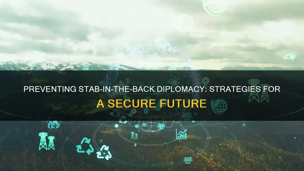 how to prevent the stab diplomacy