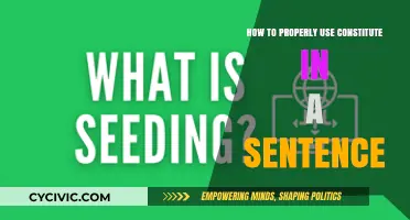 Mastering "Constitute" in a Sentence