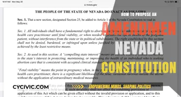 Amending Nevada's Constitution: A Guide to Proposing Changes