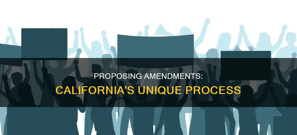 how to propose constitution amend in california