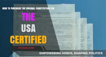 Authentic US Constitution: How to Buy Certified Copies