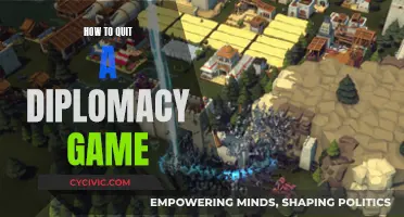 Diplomacy Game: Strategies for an Effective Exit