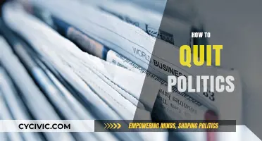 Stepping Away from the Political Arena: A Guide to Quitting Politics