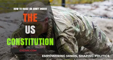 Raising an Army: The US Constitution's Guide