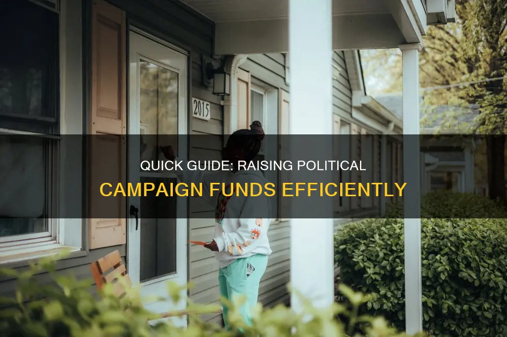 how to raise political campaign funds fast