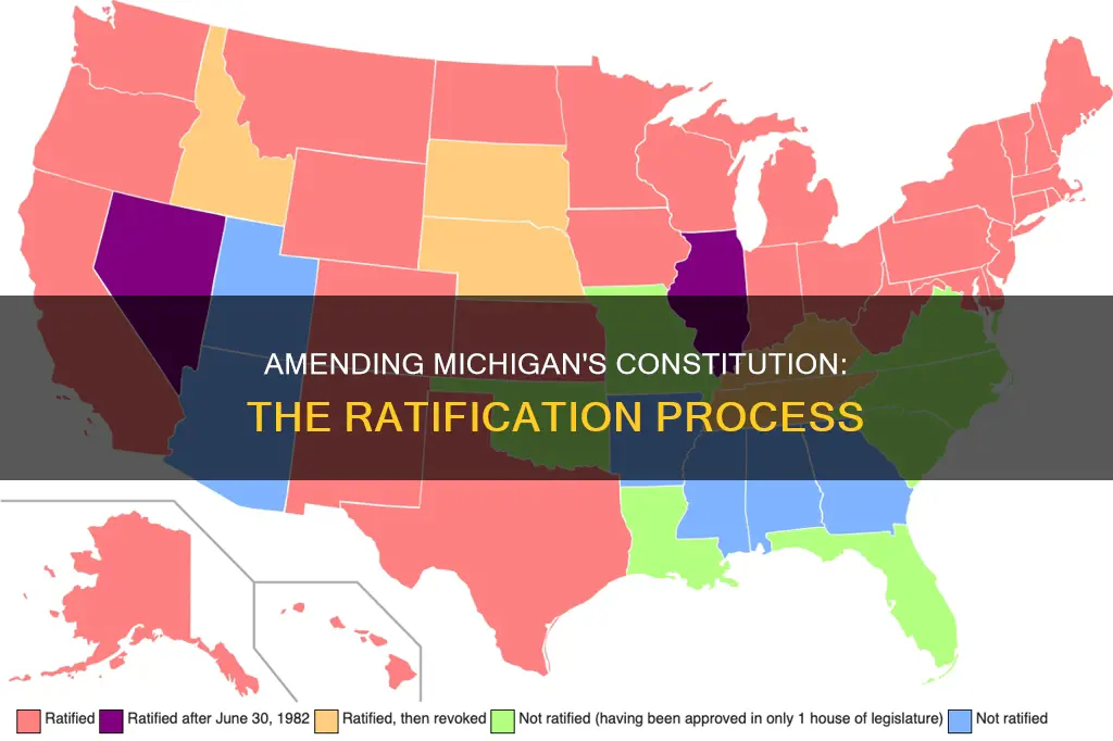 how to ratify an amendment michigan constitution