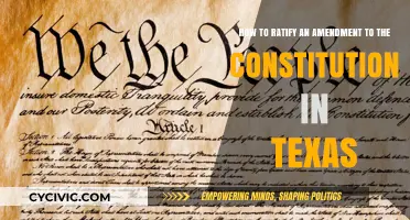 Amending Texas' Constitution: The Ratification Process