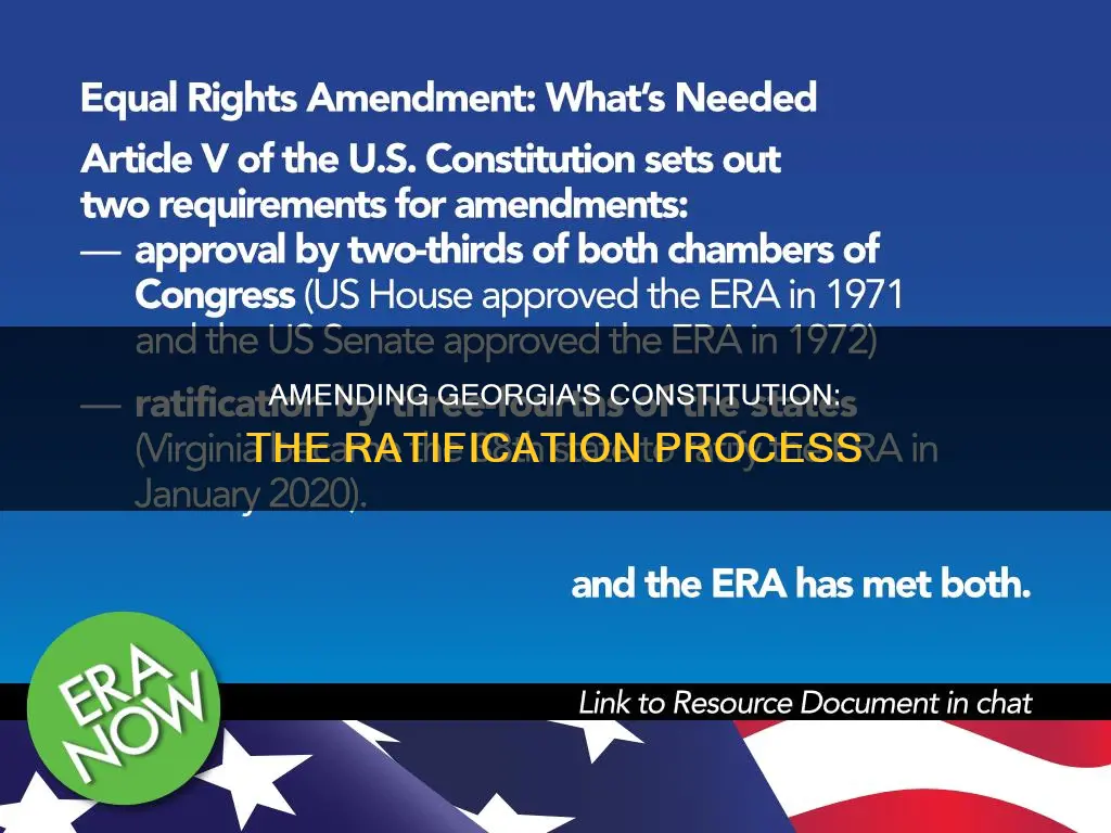 how to ratify an amendment to the georgia constitution