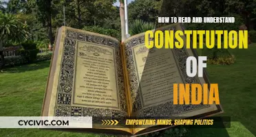 Understanding India's Constitution: A Guide to Reading and Interpretation