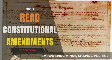 Understanding Constitutional Amendments: A Guide to Reading