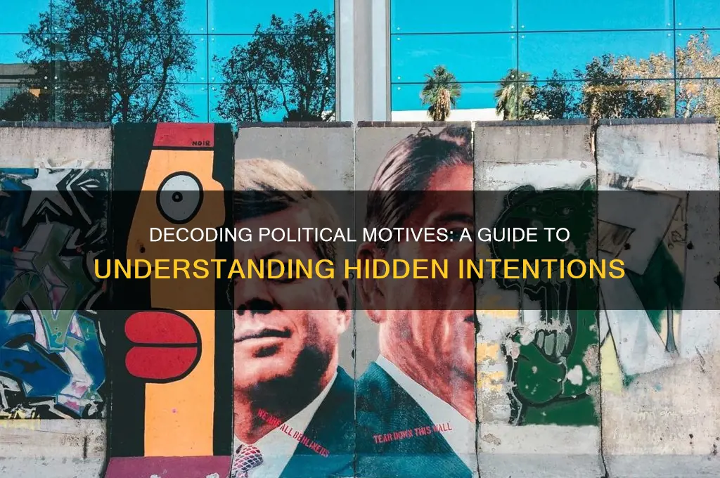 how to read political intentions