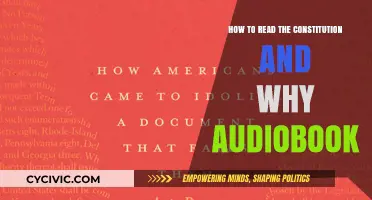 Exploring the Constitution: Why Audiobooks?