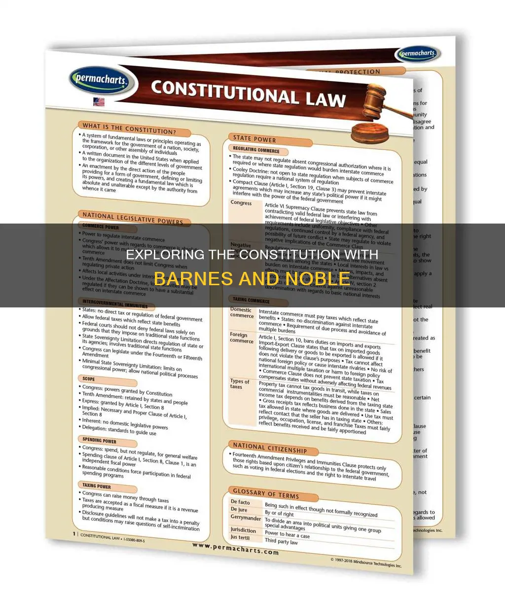 how to read the constitution and why barnes and noble