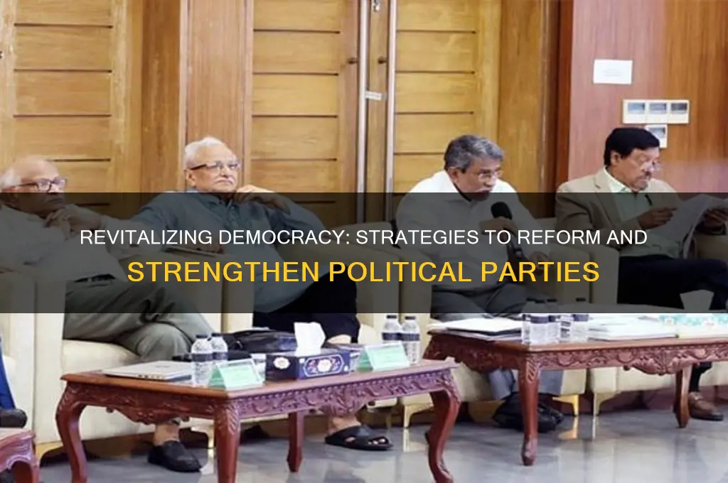 how to reform a political party