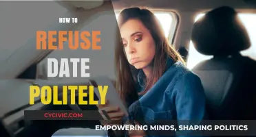 Saying No Gracefully: A Guide to Declining Dates with Kindness