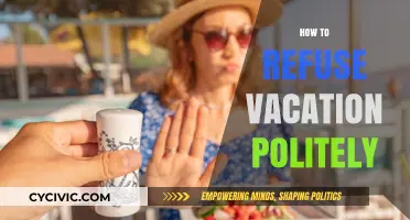 Saying No to Vacation Requests: A Guide to Polite Declines