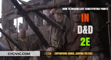 Regaining Lost Constitution Points in D&D 2E