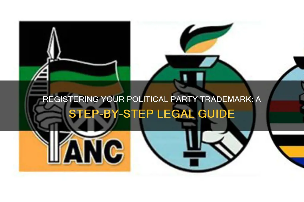 how to register a new political party trademark