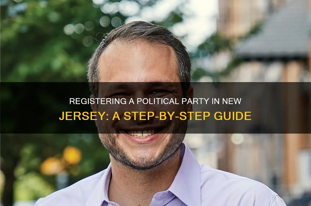 how to register a political party in nj
