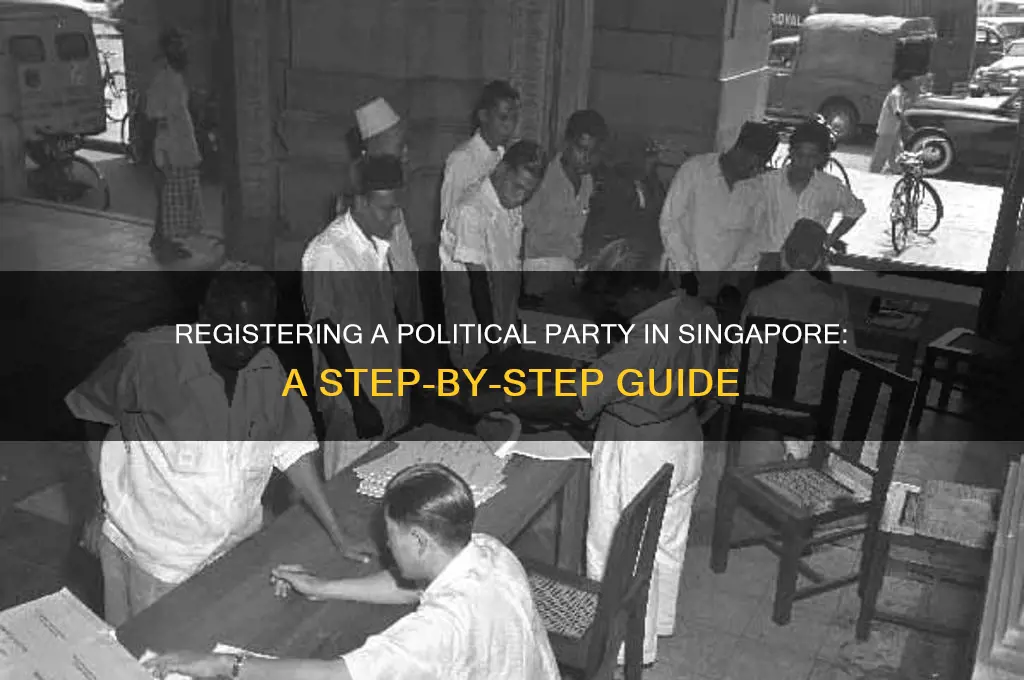 how to register a political party in singapore
