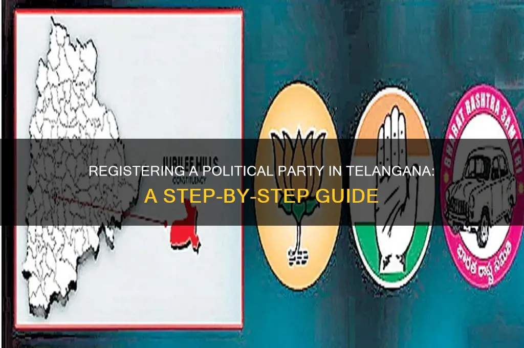 how to register a political party in telangana