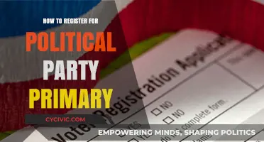 Step-by-Step Guide to Registering for Your Political Party Primary