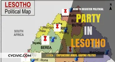 Registering a Political Party in Lesotho: A Comprehensive Step-by-Step Guide