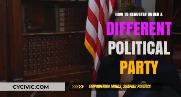 Switching Political Parties: A Step-by-Step Guide to Re-Registering