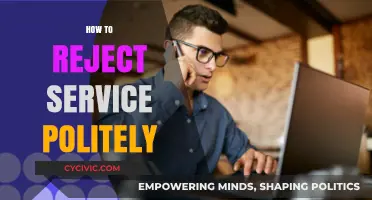 Gracefully Declining Requests: A Guide to Polite Service Rejection