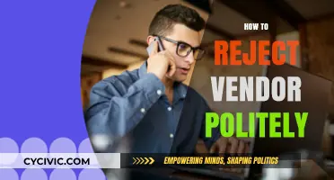 Gracefully Declining Vendor Offers: A Guide to Polite Rejection Strategies