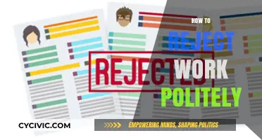 Saying No Gracefully: Mastering the Art of Polite Work Rejection