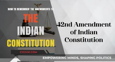 Memorizing India's Constitutional Amendments: Tricks and Techniques