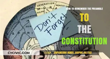 Memorizing the Constitution Preamble Made Easy