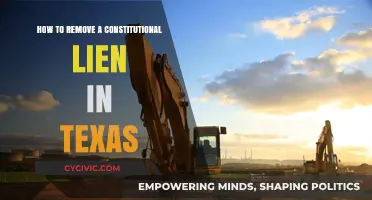 Release Your Texas Property: Remove Constitutional Liens