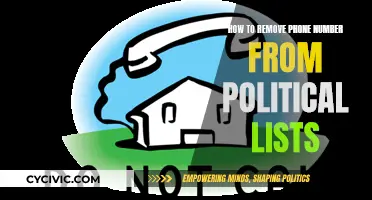 Avoid Political Calls: Remove Your Number from Lists