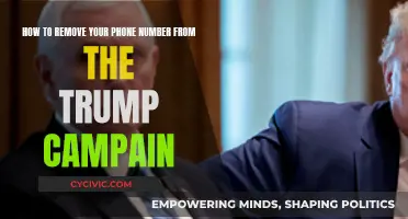 Erase Your Number from Trump's Database