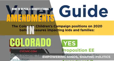 Repealing Amendments: Colorado's Constitutional Process