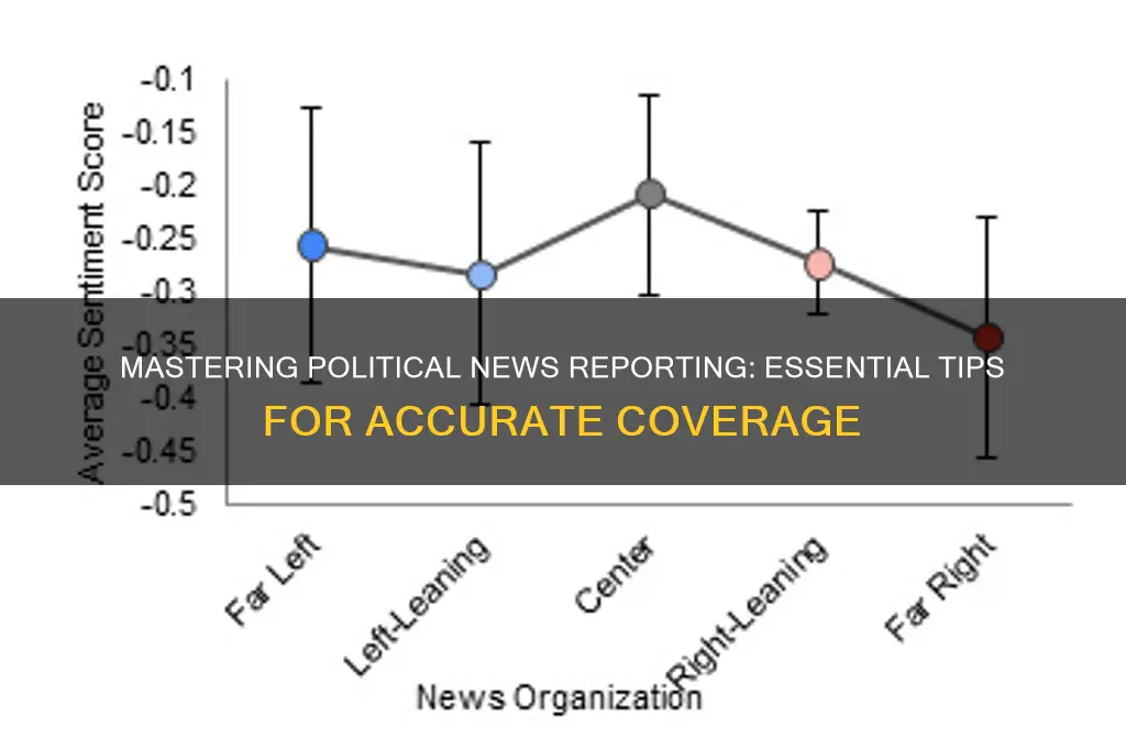 how to report political news